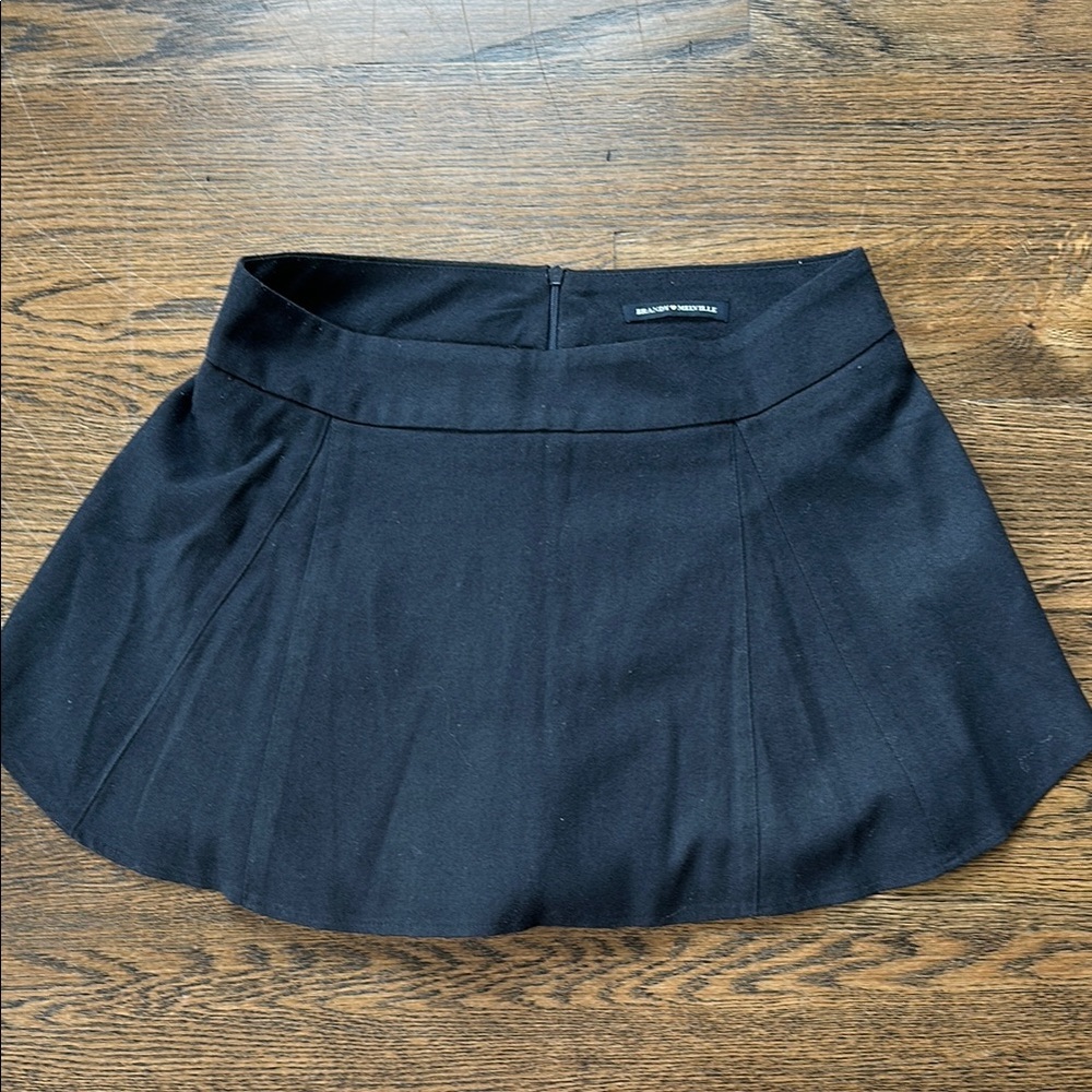 Brandy Melville Black Mini Skirt